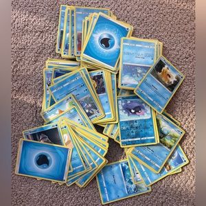 Pokémon cards: Water